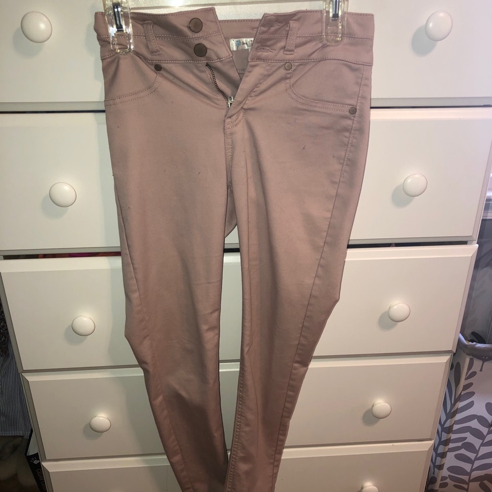 Light pink jeans